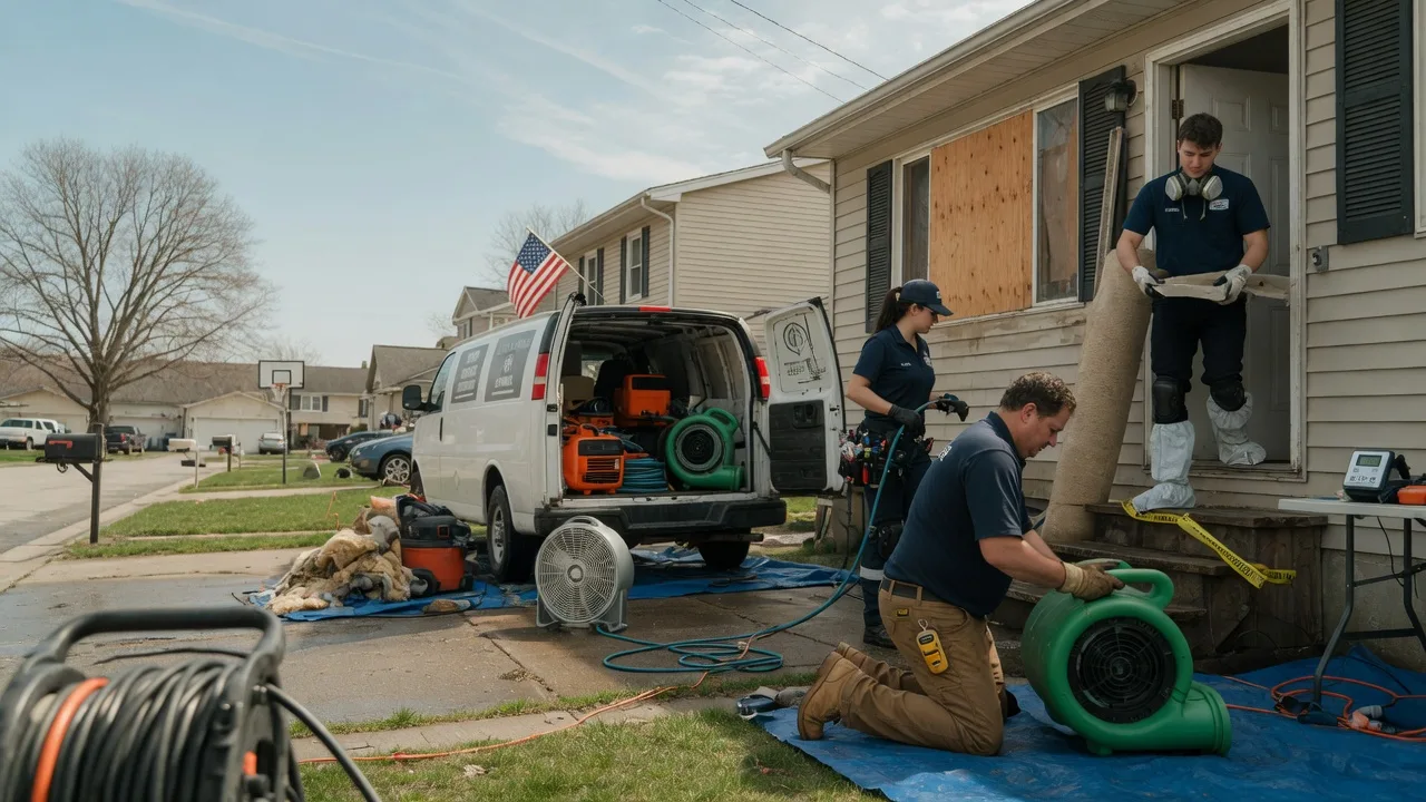 Water Damage Restoration in Lees Summit, MO near me